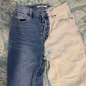 Pacsun high rise straight jeans